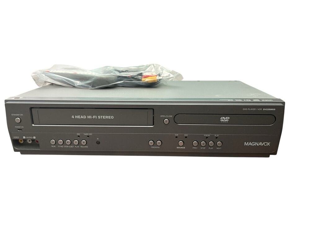 Magnavox DV225MG9 A DVD/VCR Combo Player Tested Works Great REMOTE INCLUDED
